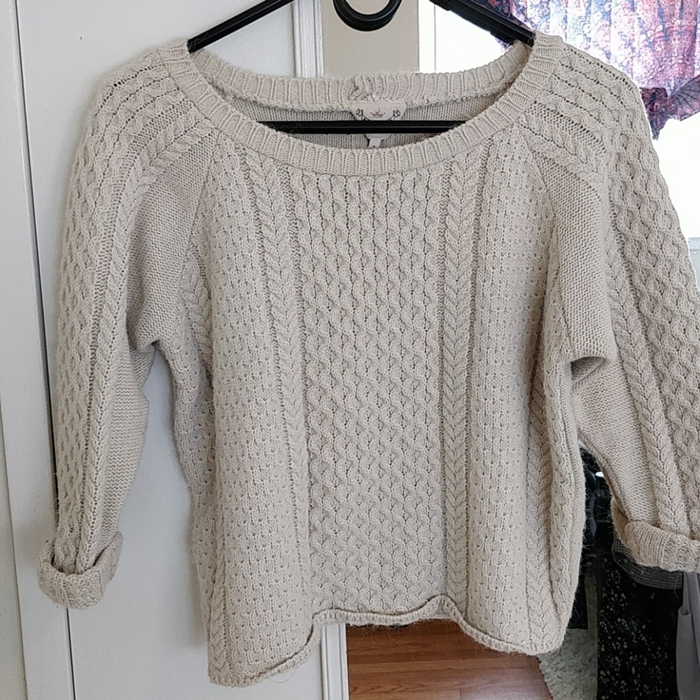 Chunky sweater